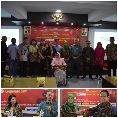 Seminar Bersama Antara Universitas Janabadra dan Universitas Kebangsaan Malaysia